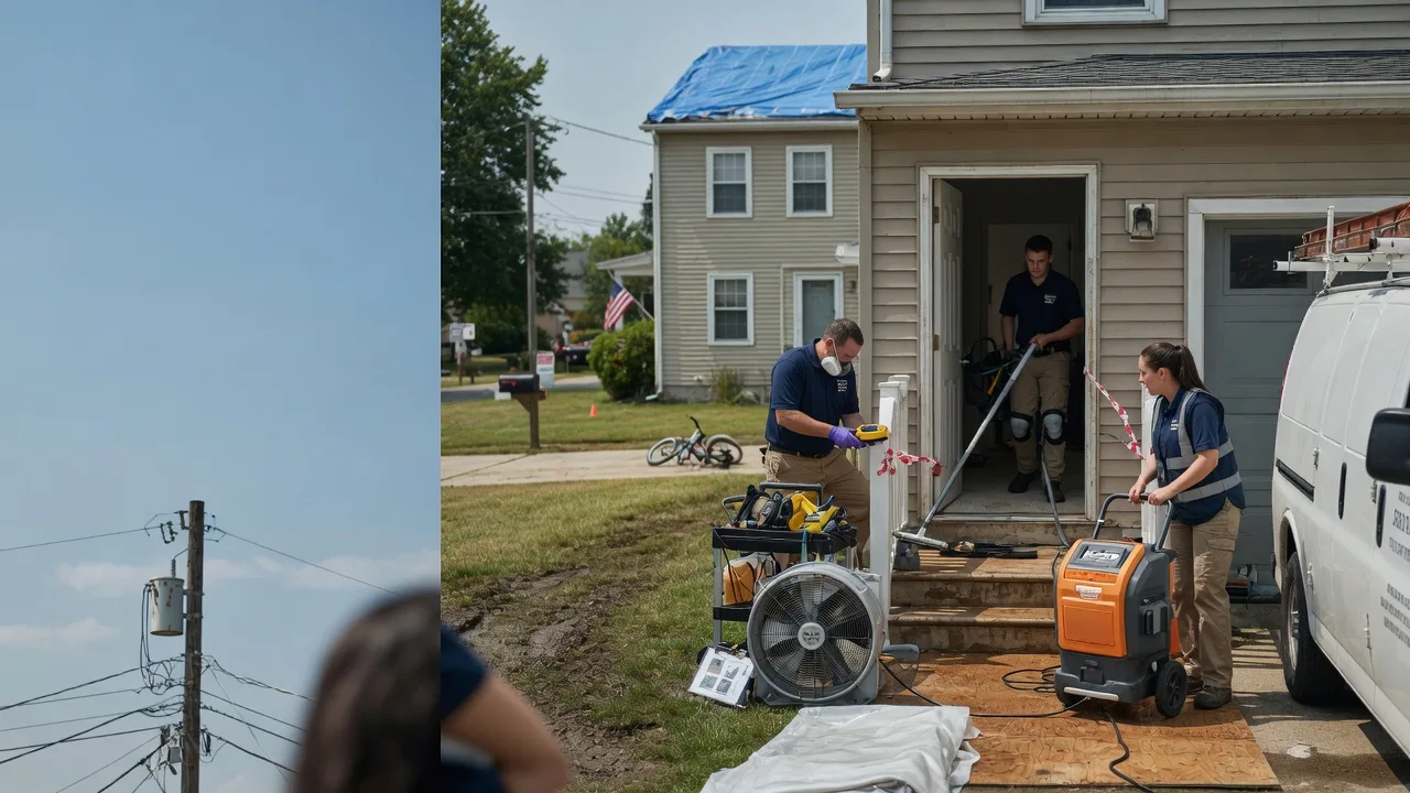 Water Damage Repair in Cannelburg, IN near me